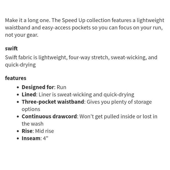 Lululemon Speed Up Mid-Rise Lined Short 4"Veiled Floral Black Multi Size 4 - Picture 2 of 13